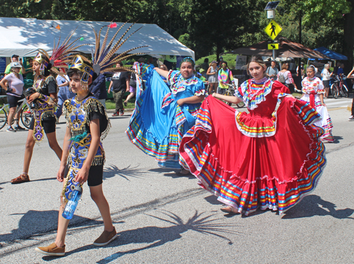 Mexican Cultural Garden in Parade of Flags 2022